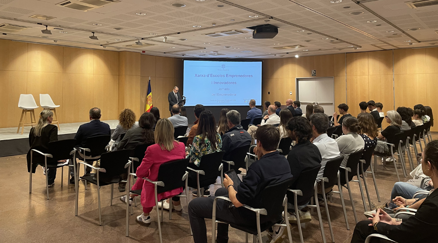 Una imatge de la Jornada de l’Emprenedoria Escolar (SFGA)