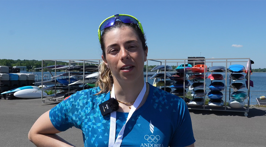 La piragüista andorrana, Laura Pellicer (FACC)