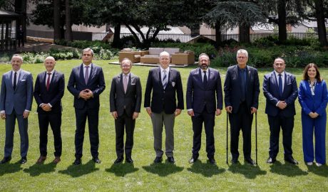 Els mandataris que han pres part en la cimera d'aquest dilluns