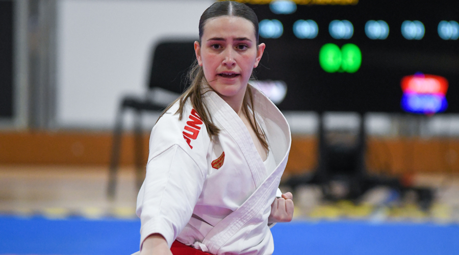 Maria Ubiergo aconsegueix un bronze per a Andorra (FandKarate)