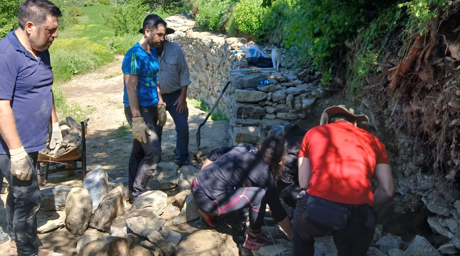 Alguns dels participants que van prendre part en la iniciativa. Foto: Cedida