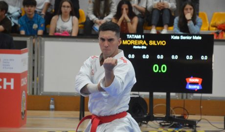 El karateka andorrà, Silvio Moreira