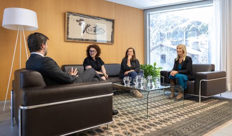 Carles Ensenyat, Judith Pallarés, Pilar Armengol i Sandra Codina