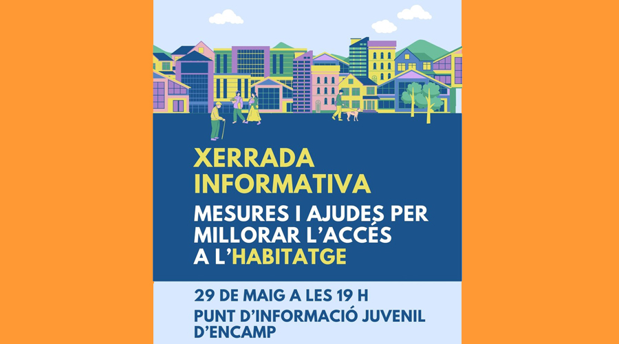 Cartell anunciant la xerrada (Comú d'Encamp)