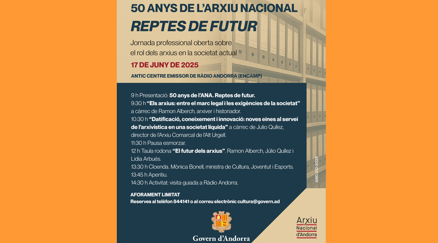 Cartell anunciador de l'activitat (SFGA)