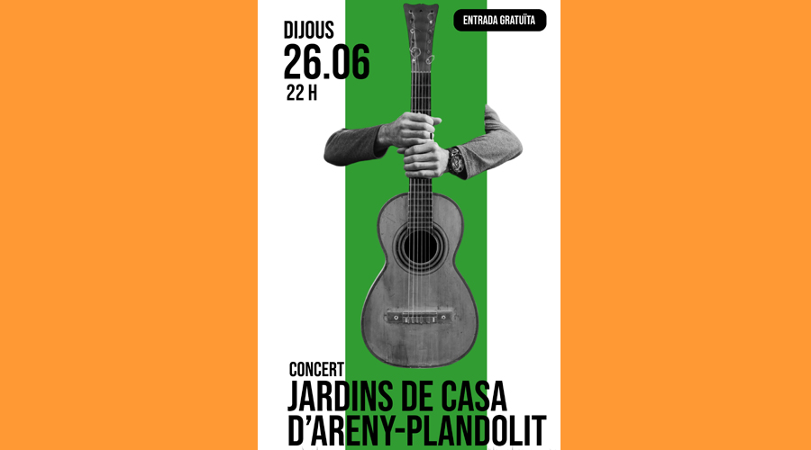 El cartell anunciador del concert (Fundació ONCA)