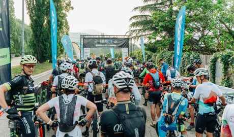 Alguns dels corredors que han pres part en la sortida