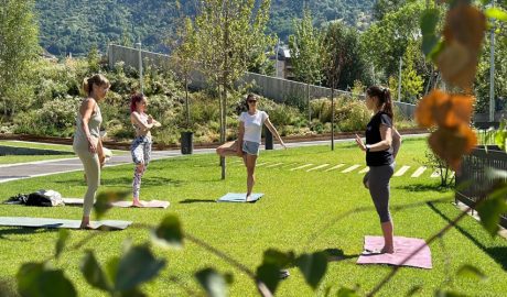 Ioga a la natura a Encamp