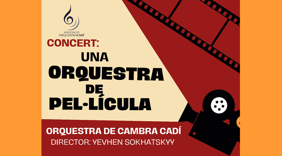 Cartell anunciador del concert (Associació Orquestra Cadí)