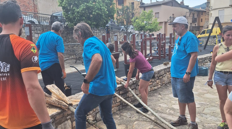 Preparació de la Baixada de Falles d'Alàs (RàdioSeu)