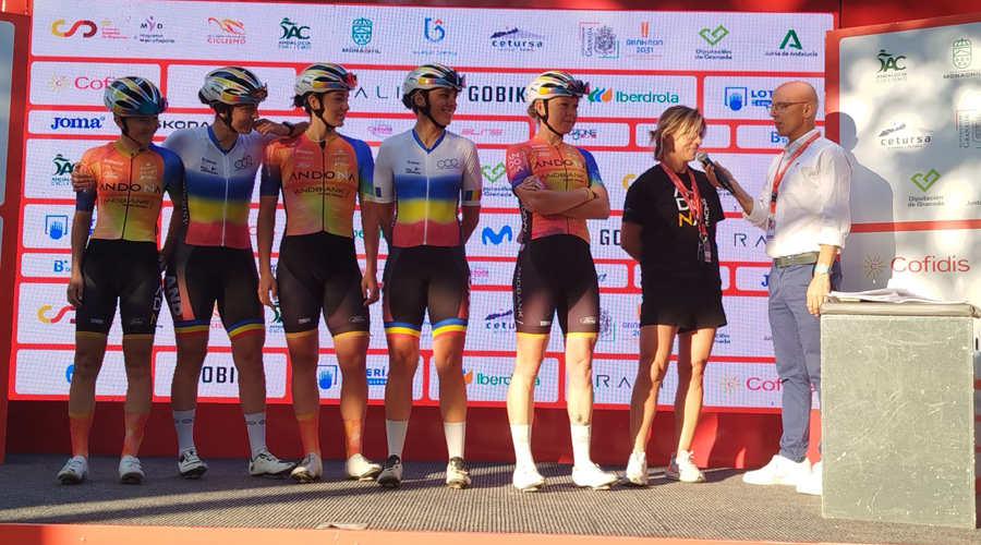 Corredores de l'equip Andona. Foto: Cedida