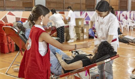 Campanya de donació de sang al col·legi Sant Ermengol