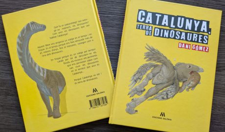 El llibre "Catalunya, terra de dinosaures"
