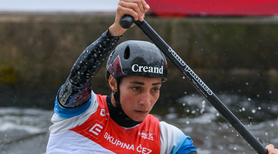 Mònica Dòria ha estat desena a la final de canoa, a Praga (FACC)