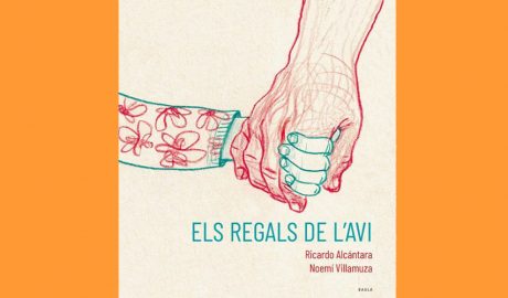 Coberta del llibre infantil "Els regals de l'avi"