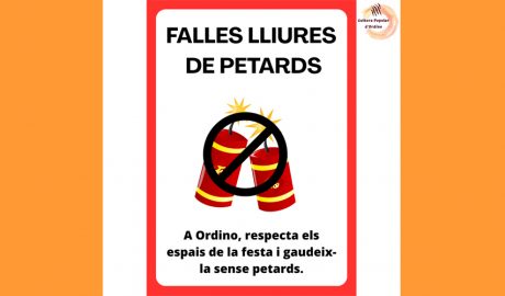 Es demana de no fer esclatar petards durant les falles a Ordino