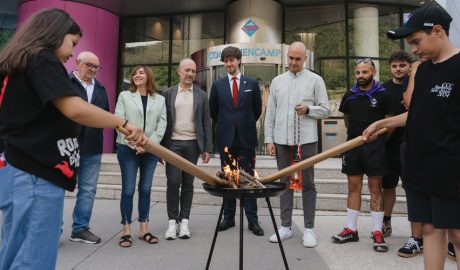La Flama del Canigó ja és a Encamp