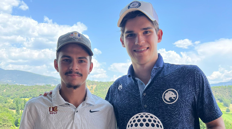 Primer lloc per al català Panisello i segona per a l'andorrà Tor. Foto: Cedida