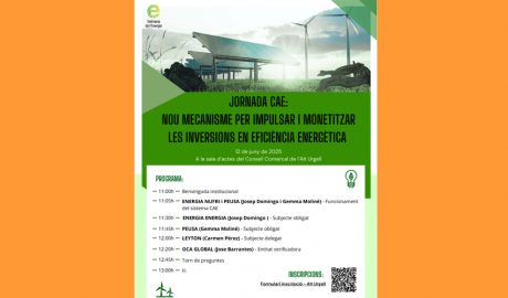 Cartell anunciador de la jornada