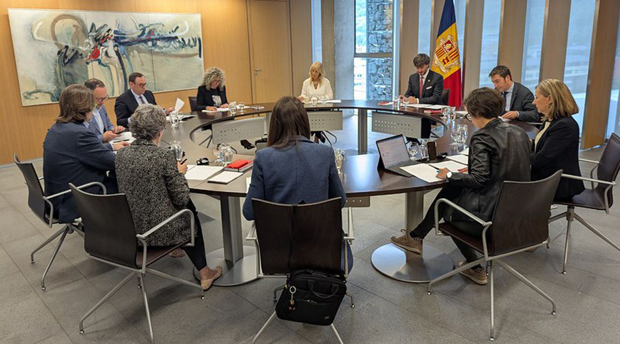 Reunió de la Junta de Presidents de Grups Parlamentaris (Consell General)