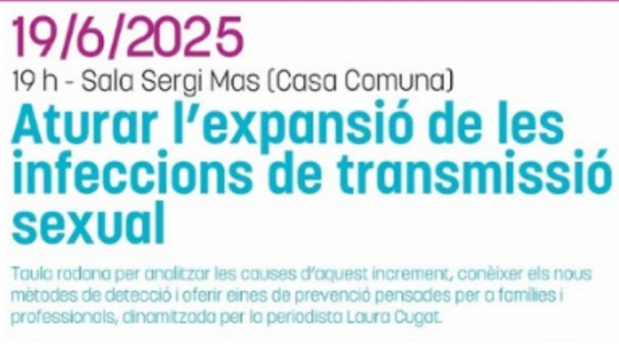 Cartell anunciador de la taula rodona