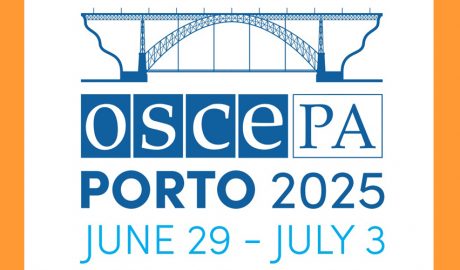 Logotip de la sessió de l'OSCE-PA a Porto