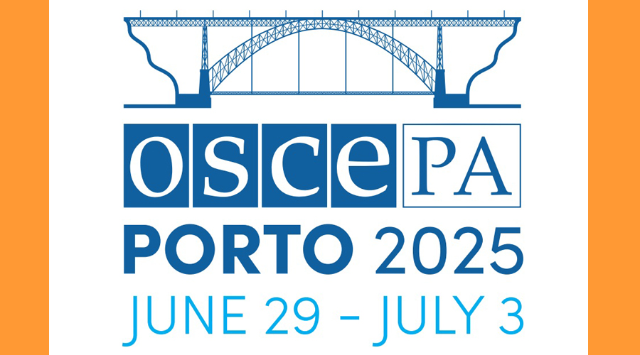 Logotip de la sessió de l'OSCE-PA a Porto