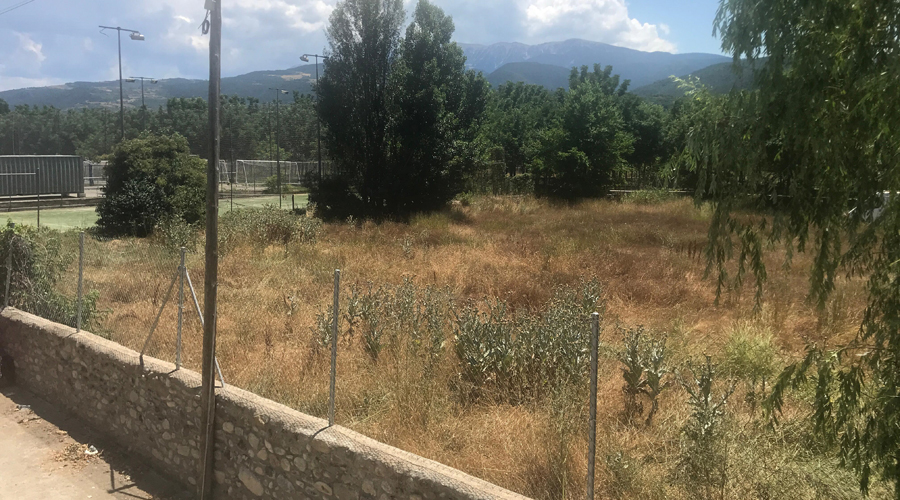 Punt on es construirà el nou camp de futbol 7, a la Seu (Aj. la Seu)