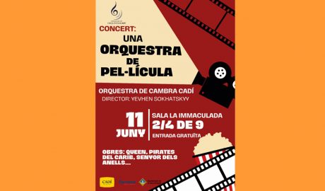 Cartell anunciador del concert