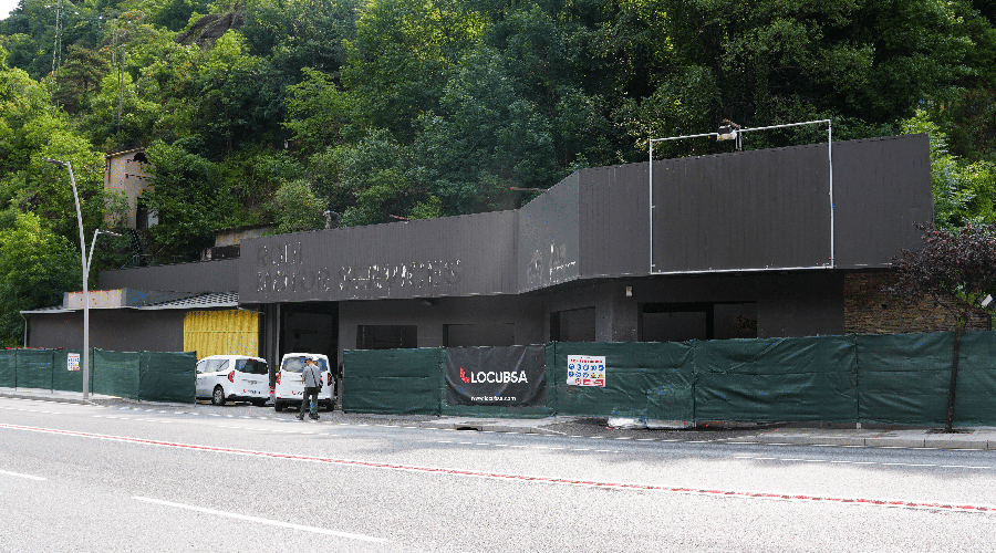 L'indret on es bastiran els habitatges (Comú de Sant Julià de Lòria)