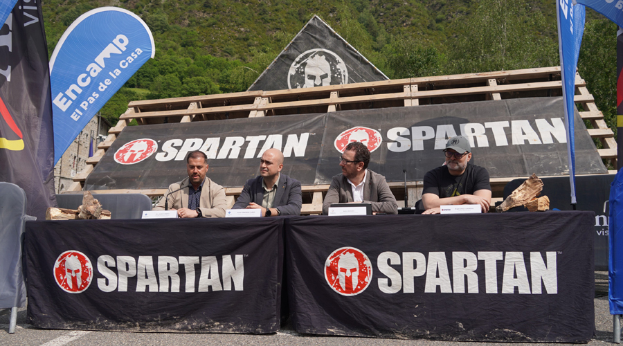 Presentació de la present edició de l'Spartan Race (Comú d'Encamp)