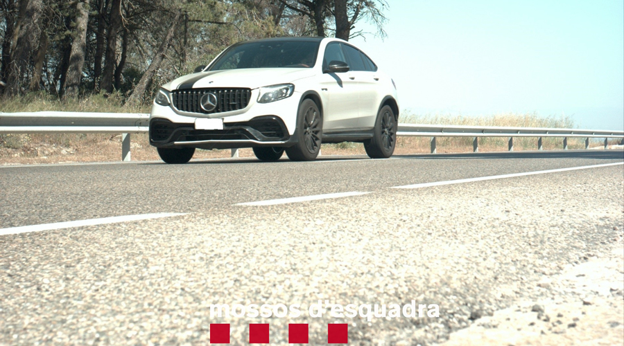 El vehicle andorrà circulant a 194 km/h (Mossos d'Esquadra)