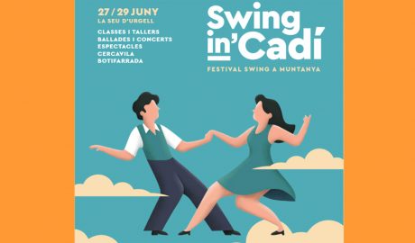 Cartell de la 3a edició del Swing in' Cadí