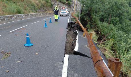 La calçada malmesa per les últimes precipitacions