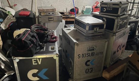 El material de so i imatge que havia estat sostret i recuperat pels Mossos