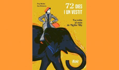 Portada del llibre infantil "72 dies i un vestit"