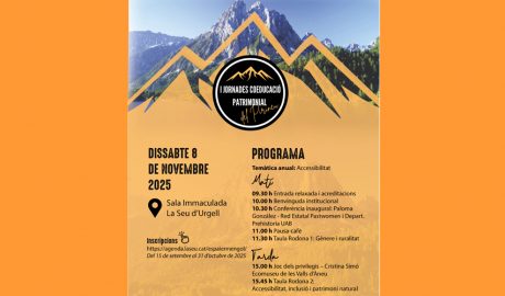 Cartell anunciador de la jornada