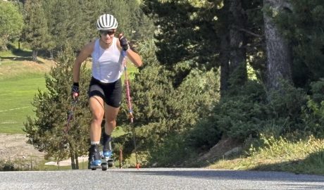 Gina del Rio entrenant a Font Romeu