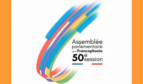 Logotip de la 50a Sessió plenària de l’Assemblea Parlamentària de la Francofonia