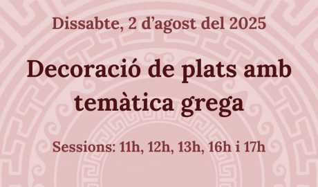 Cartell anunciador de l'activitat