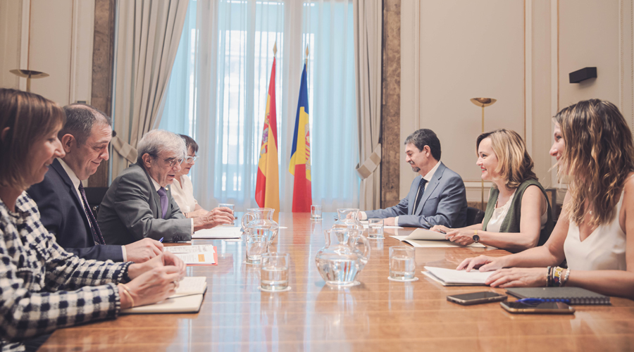 Reunió de les delegacions espanyola i andorrana en matèria educativa (Ministerio de Educación, Formación Profesional y Deportes)