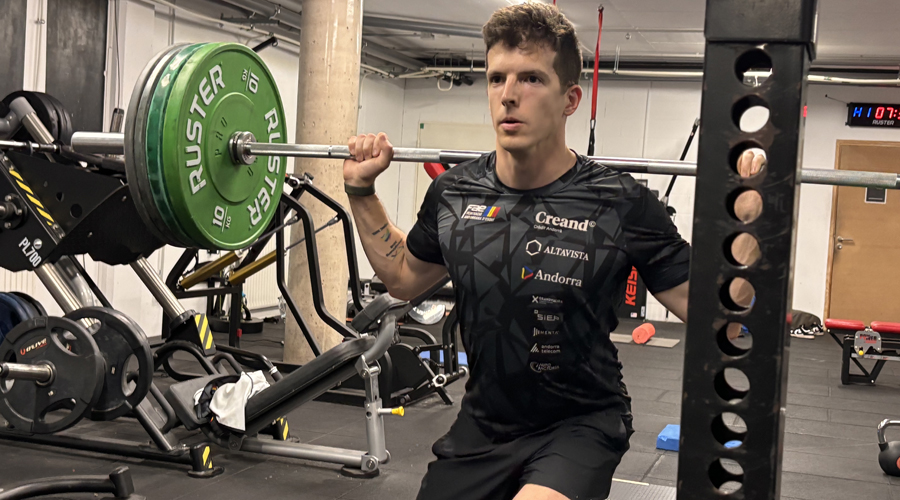 Roger Puig entrenant al CTEO