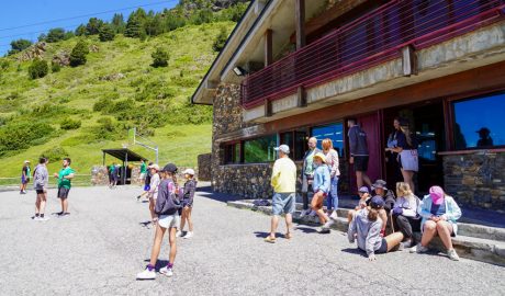 Colònies dels Cortals a l'alberg de la Baronia durant les activitats d'estiu per a infants i joves