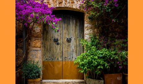 L'entrada d'una casa que transmet benestar