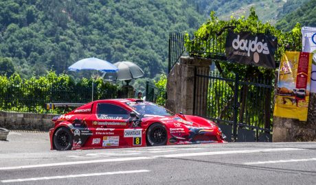 El pilot andorrà, Edgar Montellà, a Chantada