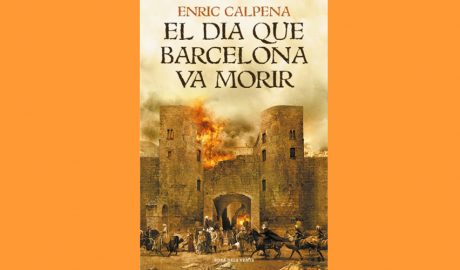 Coberta del llibre "El dia que Barcelona va morir", d'Enric Calpena