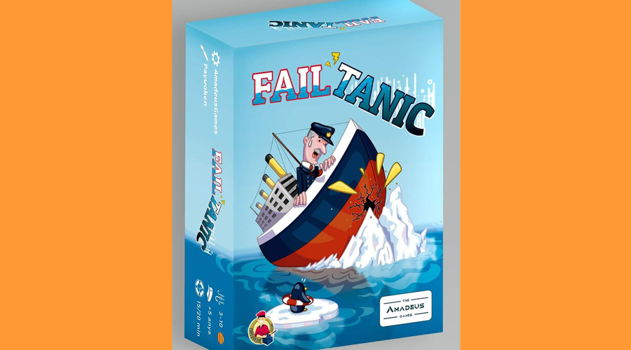 Capsa del joc "Failtanic" (Gencat.cat)