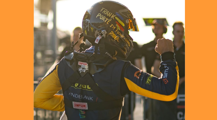 L'alegria del pilot andorrà, Frank Porté. Foto: Cedida