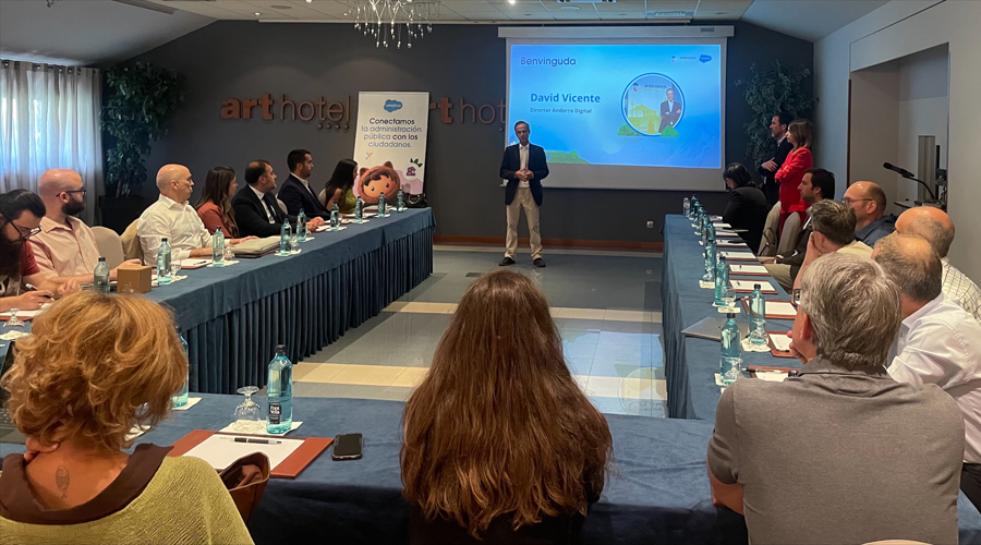 Una imatge de la jornada d'aquest dilluns (Andorra Digital)