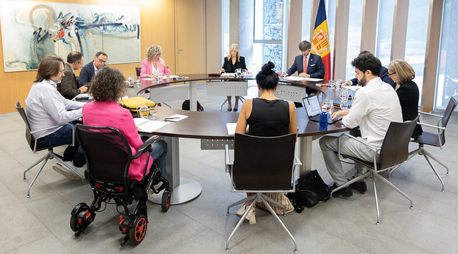 Reunió de la Junta de Presidents de Grups Parlamentaris (Consell General)